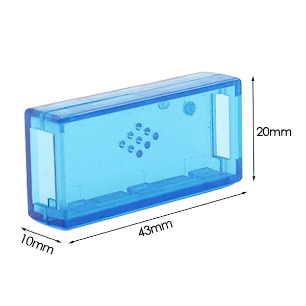 1/2stk Elektronisk Projektæske Vandtæt Cover Projekt BLÅ 1STK Blue 1pc-1pc