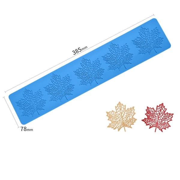 Kake Blondeform Fondantmatte GINGKO BLAD GINGKO BLAD Gingko Leaf