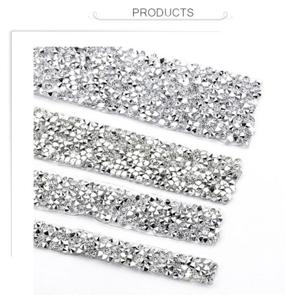 Rhinestone Ribbons Fix Rhinestone Tape 2CM 2CM 2cm