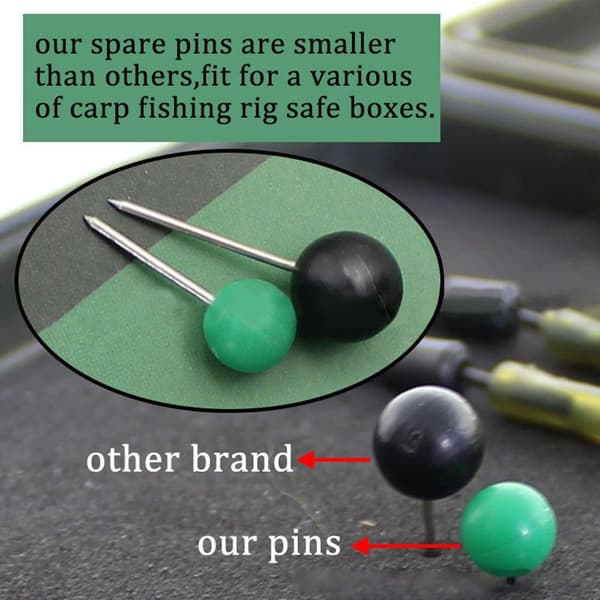 100 STK/kassefiske Thumbtacks Plasthode med stålspiss