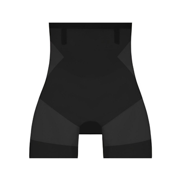 Erittäin ohuet viilentävät housut Tummy Control Shapewear MUSTA XXL Black XXL