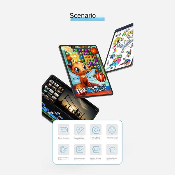 1 STK Disc Kapasitiv Penn Touch Screen Pen SORT SORT Black