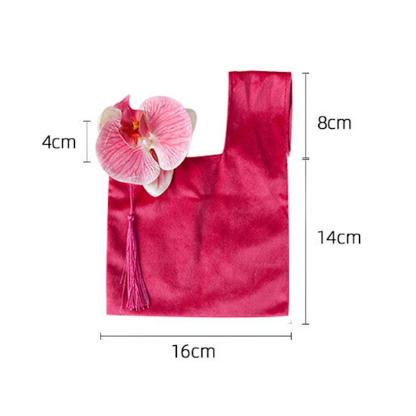 Velvet Candy Bag Candy Lahjakassi VILLA Purple