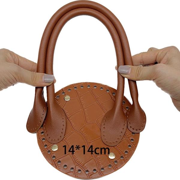 3 st/ set Väskrem Läderväska Botten 1 1 1