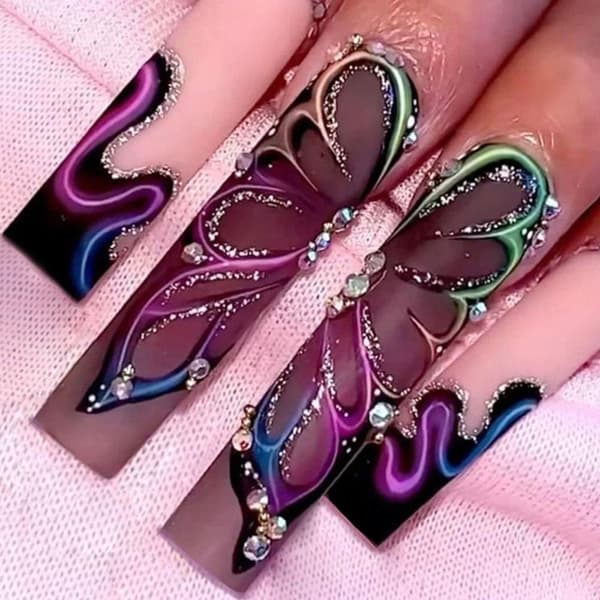 Fake Nails Long T-form 2 2 2