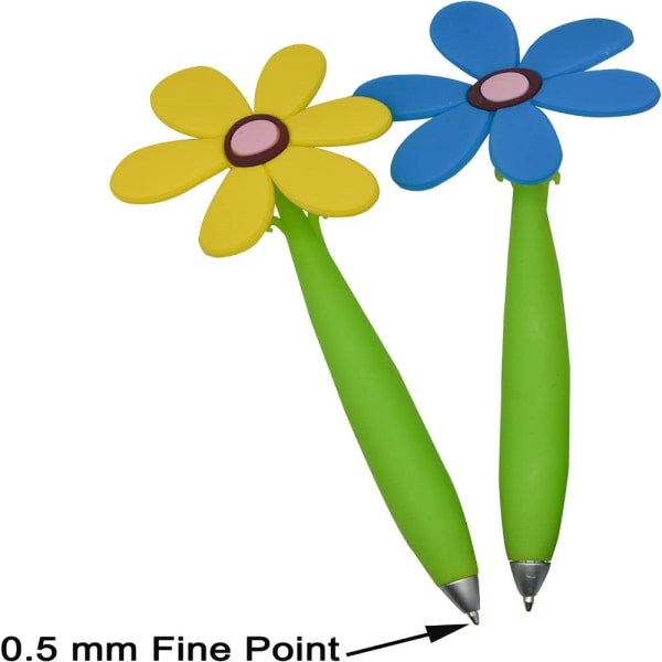 Blomsterkuglepenne Dekorationer Kuglepenne Solsikkepenne