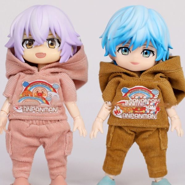 Muoti Doll Vaatteet Nuket Takki Takki HARMAA Grey