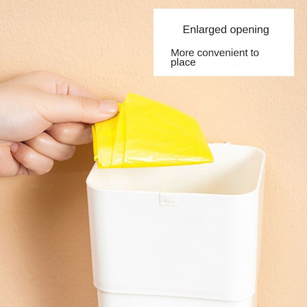 Affaldspose Opbevaringsboks Plastpose Opbevaringskasse SORT black