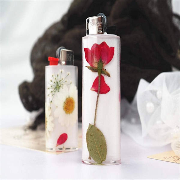 2 stk Lighter Cover Silikone Resin Forme Lighter Resin Forme