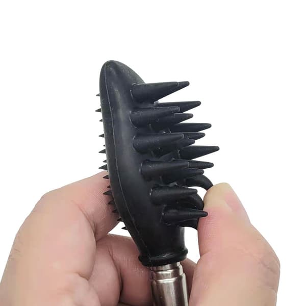 Massageborste Back Scratcher SVART black