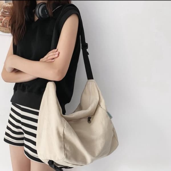 Messenger Tasker Skulderpung SORT Black