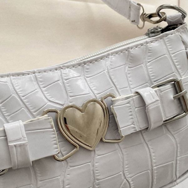 Axelväska Crossbody-väska VIT White