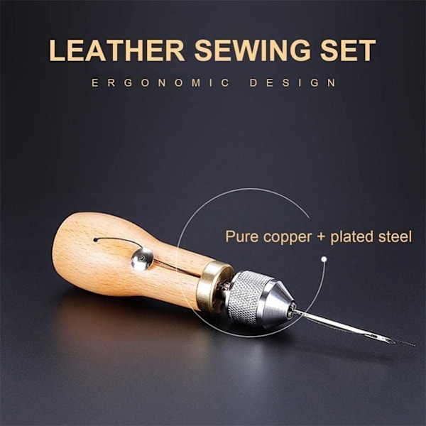 Leathercraft syverktøysett Skinnsysett STYLE A STYLE A Style A