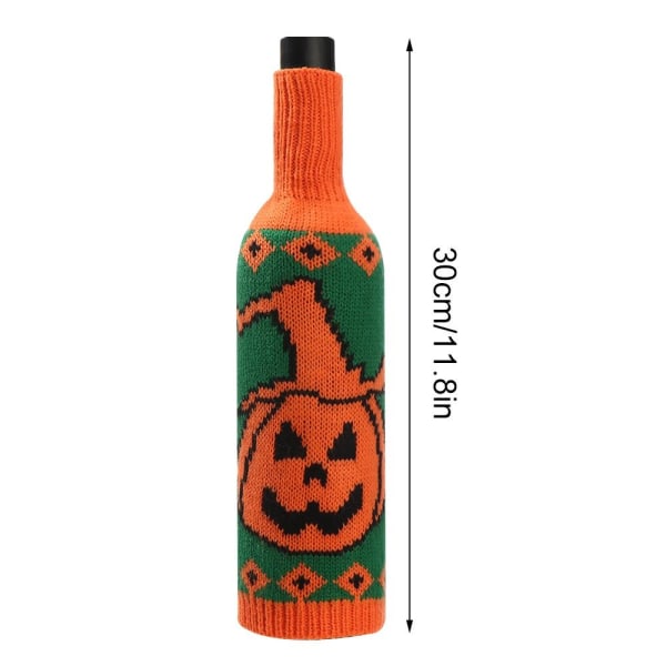 Halloween vinflaskedæksel Vinflaskehylster 2 2 2