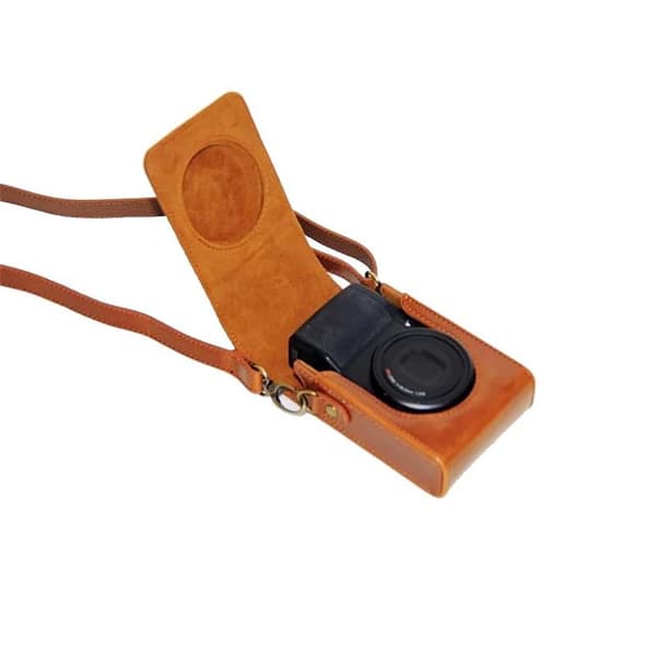 Digital Camera Case Vlog Camera Protective Cover BRUN Brown