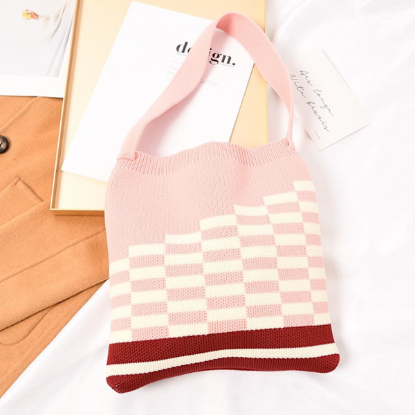 Knit Handbag Kangaskassi 4 4 4
