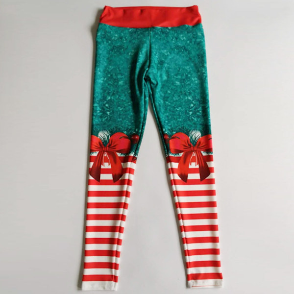 Christmas Xmas Yoga Bukser Gym Sport Leggings LB B LB