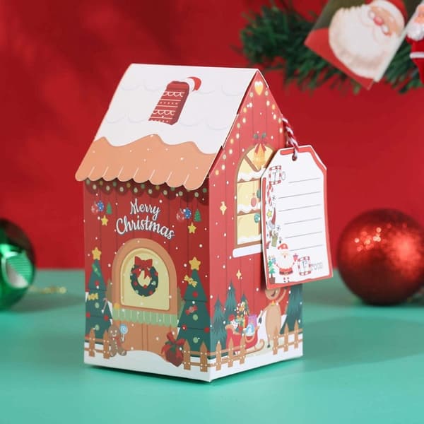 10 st julklappsförpackning Godispåsar STIL 2 STIL 2 Style 2