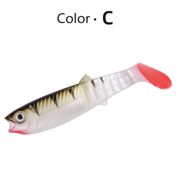 5 STK Fiskelokk Fiske Myke lokker C C C