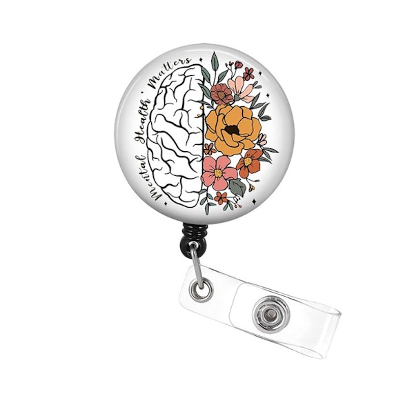 Badge Reel Infällbar Badge Namn Badge Clip