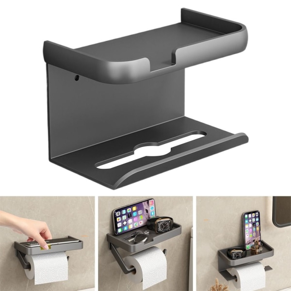 Pehmopaperirullan pidike GUUN GREY C C Gun Grey C-C
