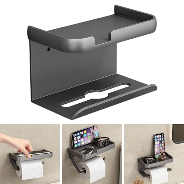 Pehmopaperirullan pidike GUUN GREY D D Gun Grey D-D