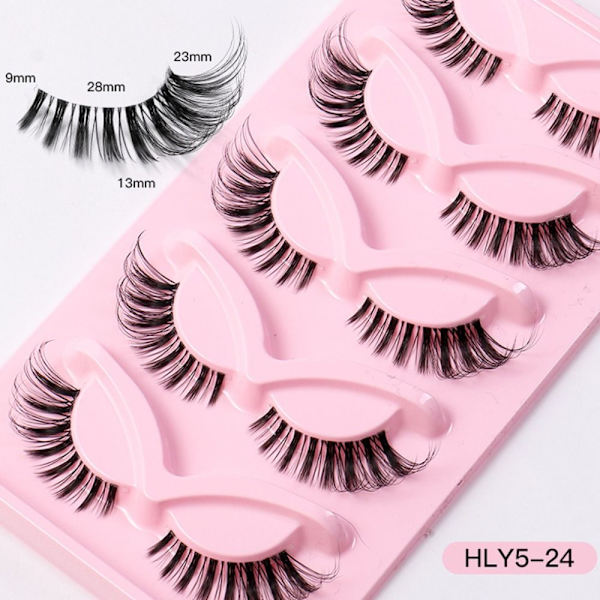 Tekoripset 3D Fox Eyelashes HLY5-22 HLY5-22 HLY5-22