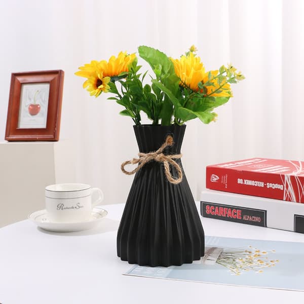 Simplicity Blomstervase Keramisk Blomsterpotte SORT black