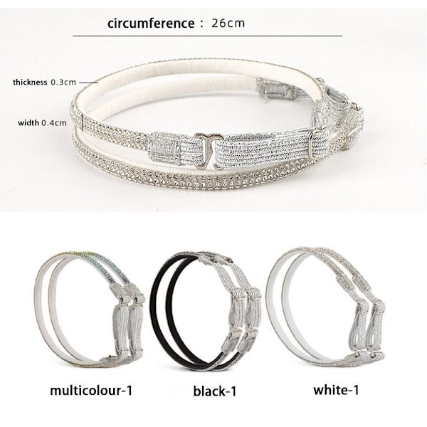 2 Par Dame Snørebånd Bundle Snørebånd SORT-1 SORT-1 Black-1