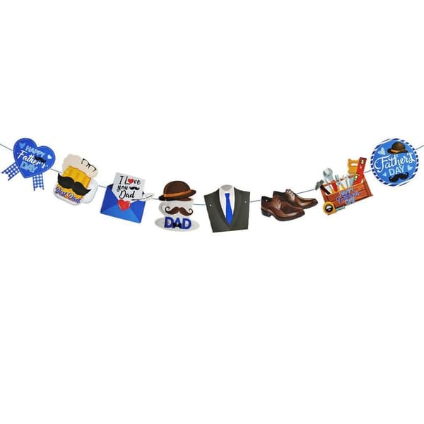 2 sæt Letter Pull Banner hængende bannere B B B