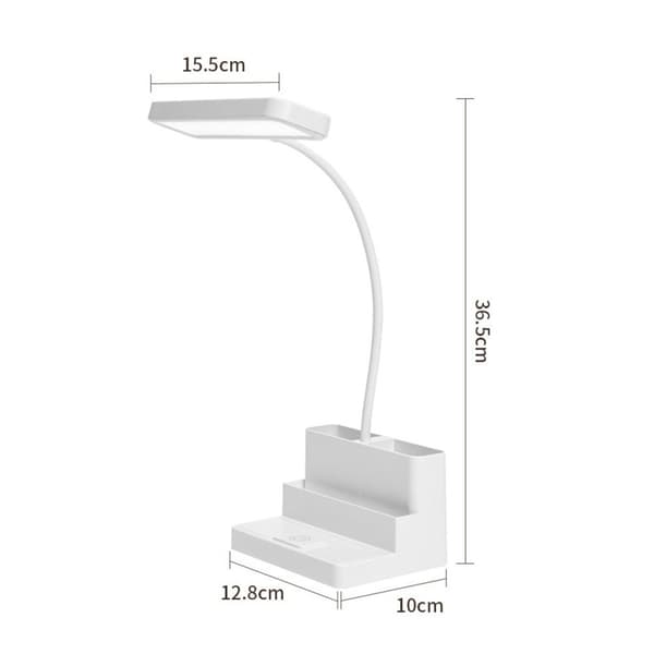 LED Bordlampe Leselys Lampe HVIT White