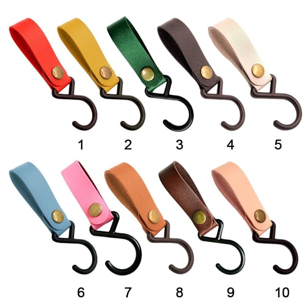 4 kpl PU-nahkakoukut Camping Tripod 2 2 2