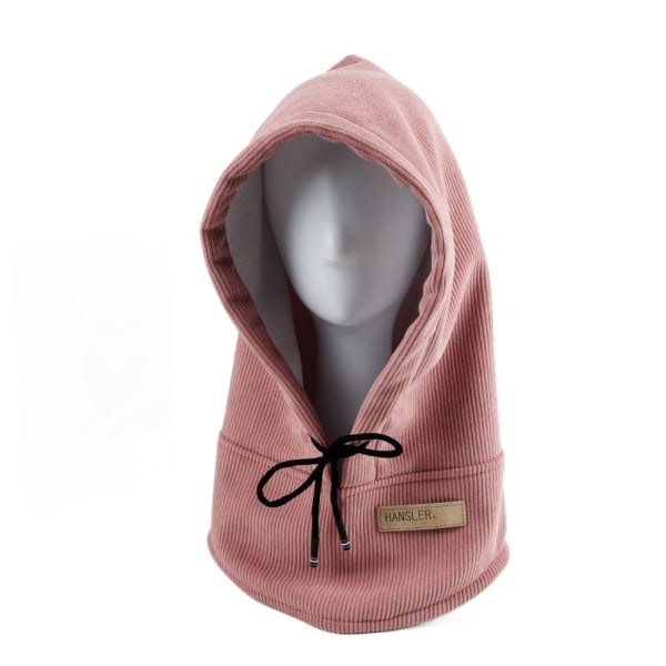 Naisten Pehmeä Balaclava Pullover Hat PINK pink