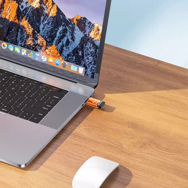 Tyyppi C - USB 3.1 -sovitin Tyyppi C Uros - USB -naaras SILVER Silver