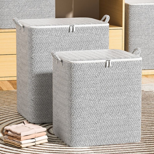 Oppbevaringspose for klær Quilt Oppbevaringskurv 30L 30L