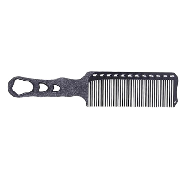 2 STK Hårkam Barber Hårklippekam SORT Black