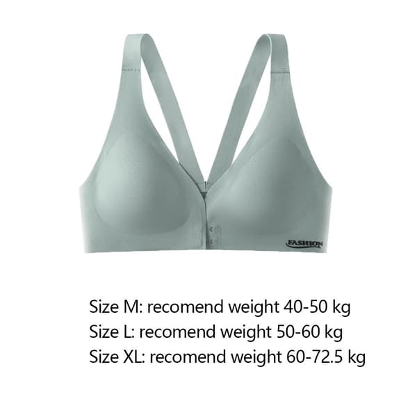 Frontspænde BH'er Plus Size BH BEIGE L beige L