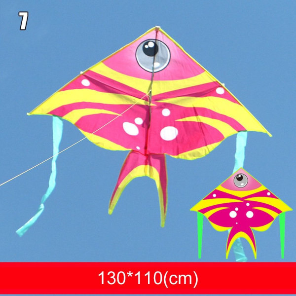 Plastic Fighter Kite Stora Plane Drakar 7 7 7