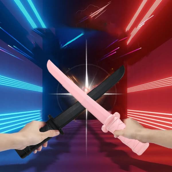 3D Print Fidget Samurai Legetøj 3D Gravity Katana Legetøj SORT black