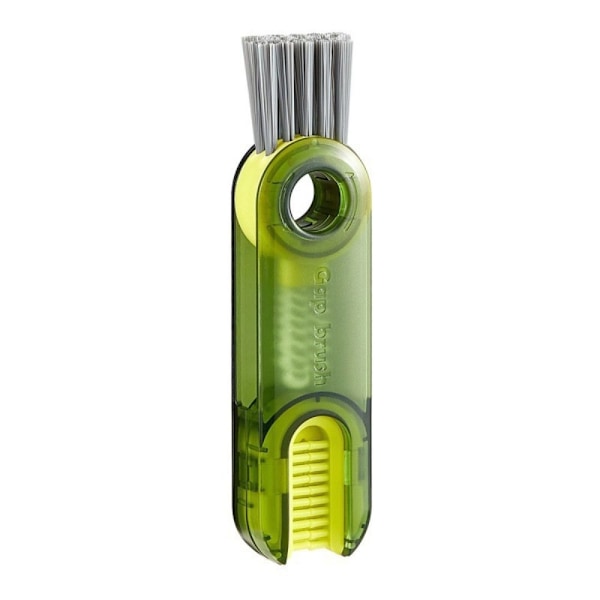 2 STK Kopplokk Rengjøringsbørste Kopp Gap Brush GRØNN green
