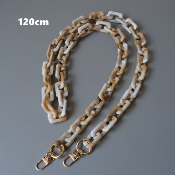 Akrylharpiksposekæder Skuldertaskestropper 120CM A 120CM A 120cm A