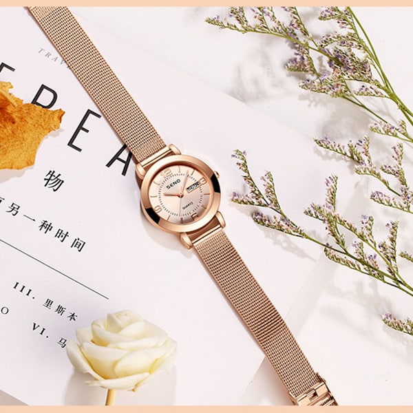 Naisten watch Quartz WristWatch PINK pink