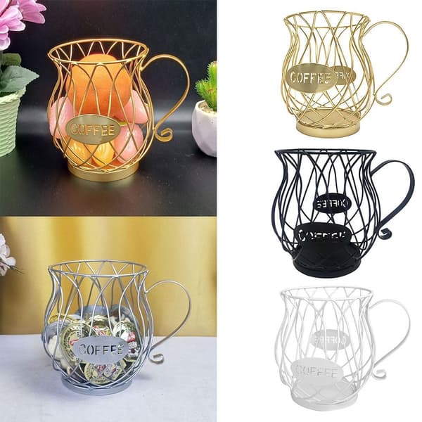 Kaffekapselholdere Kaffeflødebeholder SORT Black