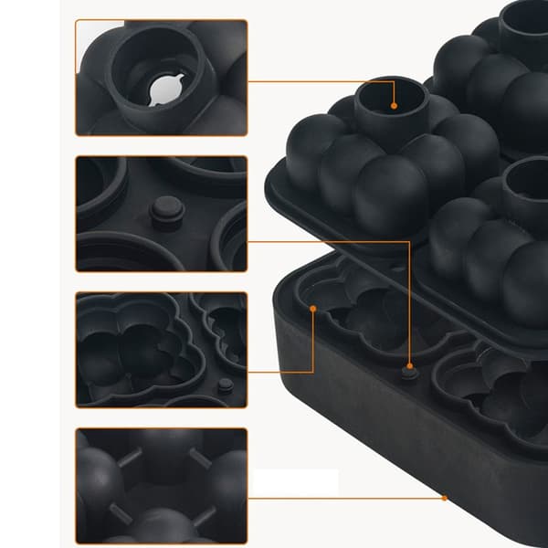 3D Magisk Kugle Isterningeform Silikone