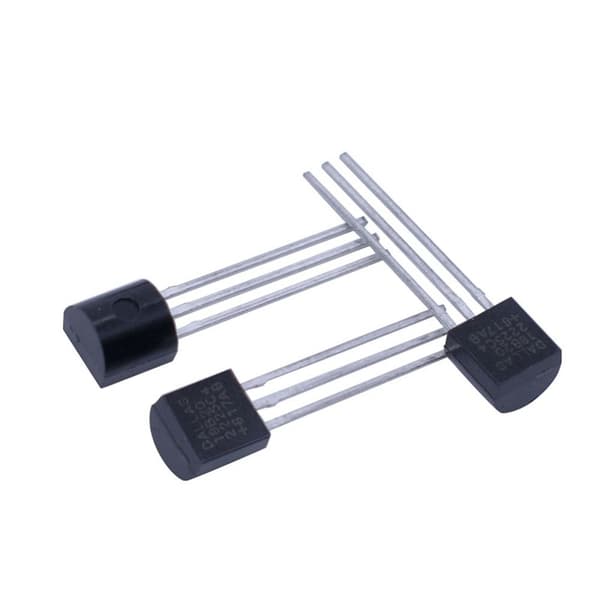 10 kpl TO-92 3 Pins Wire Digital Thermometer Temperature IC