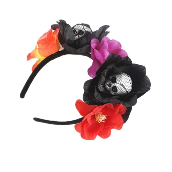 Skull Pannebånd Halloween Hodebøyle D D D