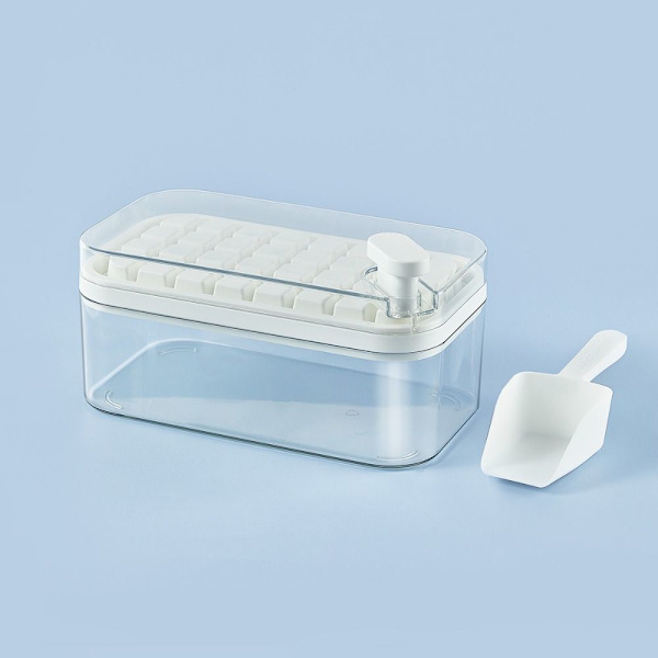 Ice Cube mould Isform VIT ENKELLAGER ENLAGER White Single layer-Single layer