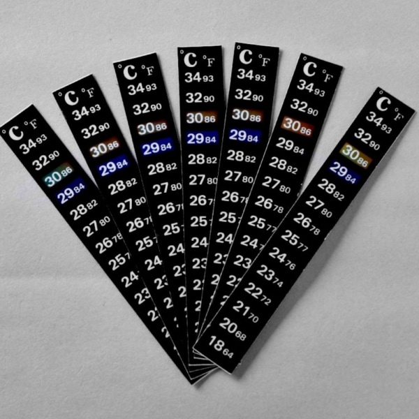 Aquarium Termometer Sticker Temp Meter Fishbowl Accessories