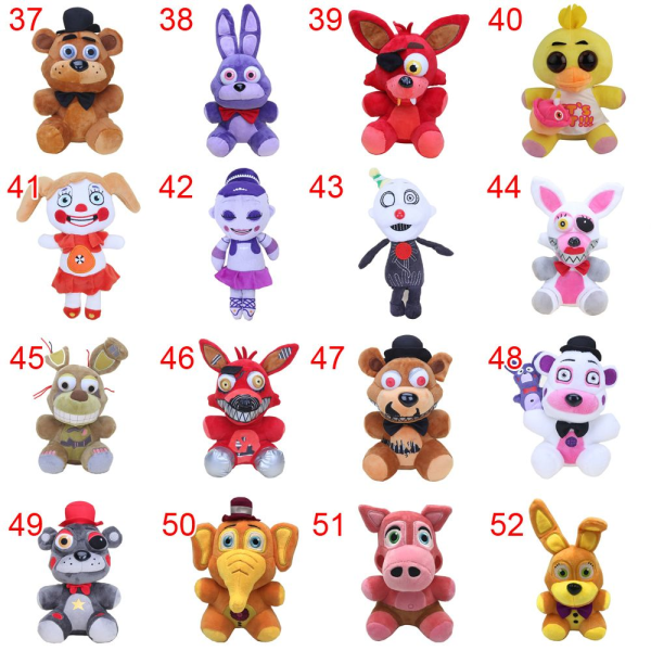 18-25 cm FNAF pehmolelu Fazbear karhunukke