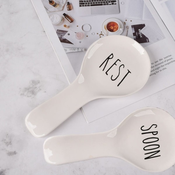 2stk Ske Holder Ske Rest SKE&HVILE SKE&REST Spoon&Rest